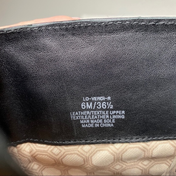 Louise et Cie Verdi Leather Black Stretch Boot 6M - Picture 13 of 15